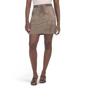 XCVI Brown Leto Mini Skirt